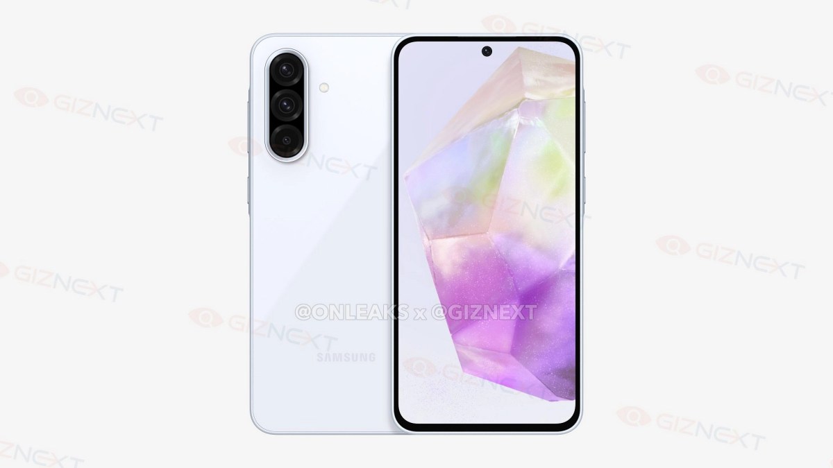 Galaxy A36 leaked 3D render 1