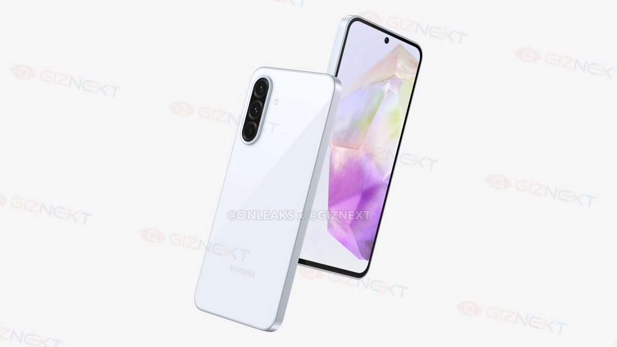 Galaxy A36 leaked 3D render 2