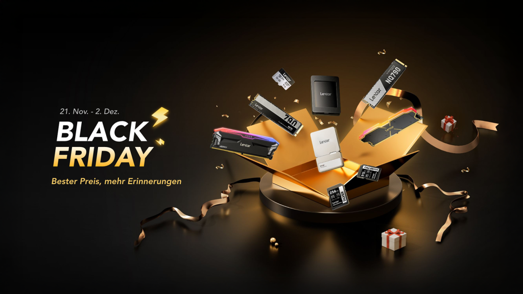 Image: Lexar Angebote zu Black Friday â bis zu 25 Prozent Rabatt auf ausgewÃ¤hlte Produkte