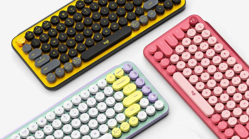 Logitech Pop Keys Colorful keyboards