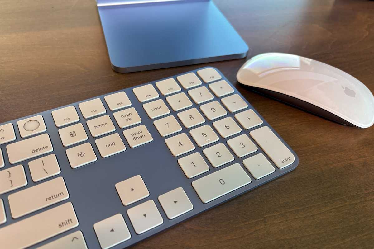 blue magic mouse keyboard