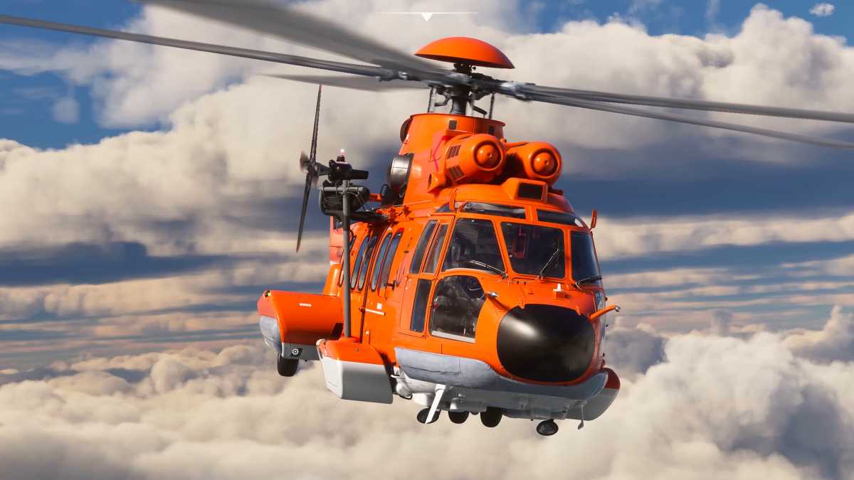 Jeder einzelne Helikopter und jedes Flugzeug wurde via 3D eingescannt und mit den Originaldaten der Hersteller versehen, und das spürt man. Jede Schraube, das komplette Bordsystem – alles ist original und authentisch.