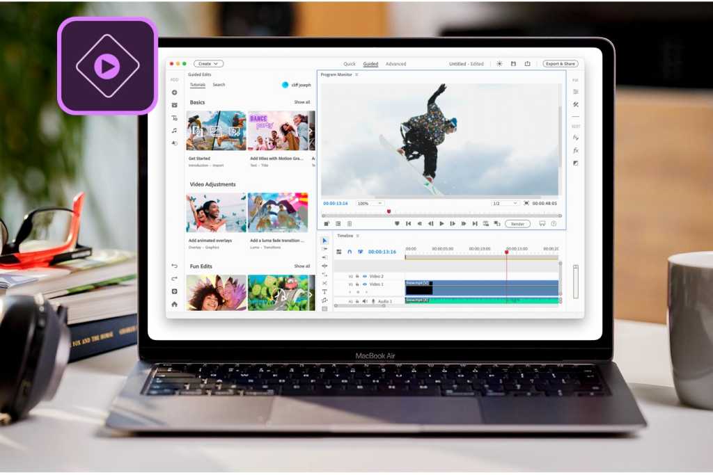 Image: Adobe Premiere Elements 2025 im Test