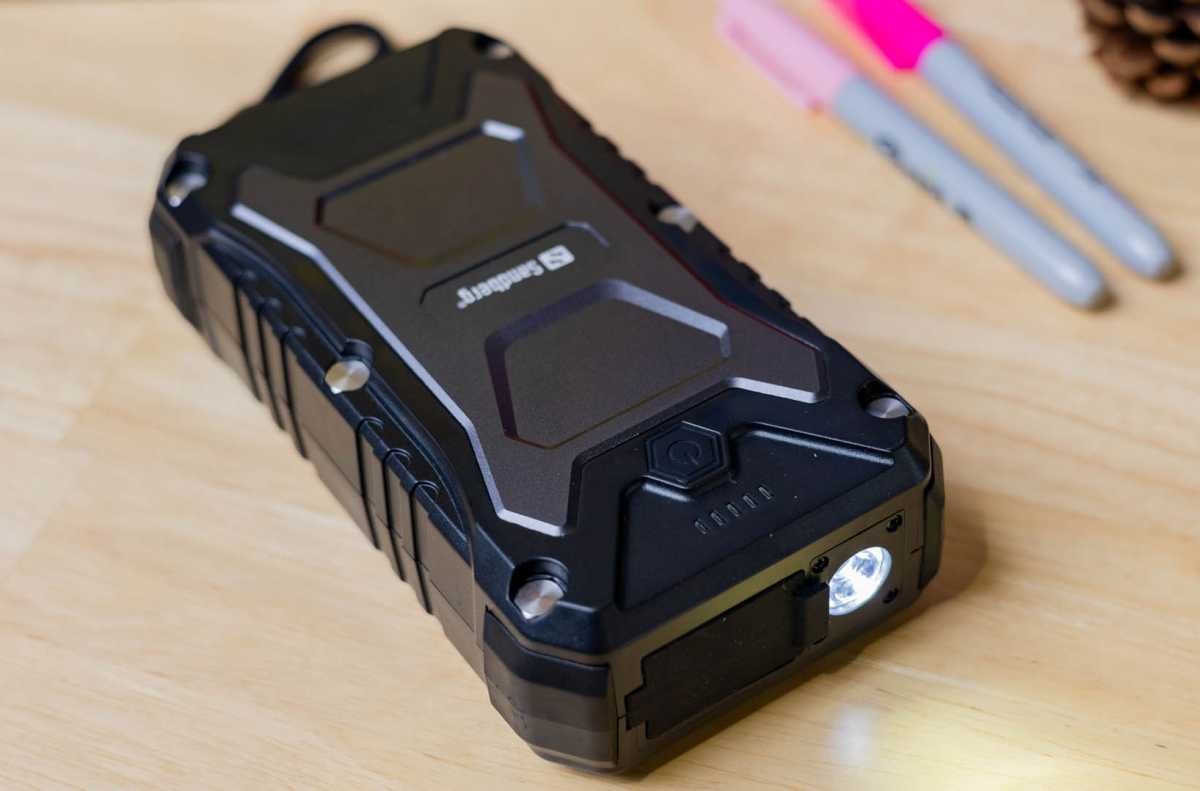 Sandberg Survivor Power Bbank 2700 PD65W flashlight
