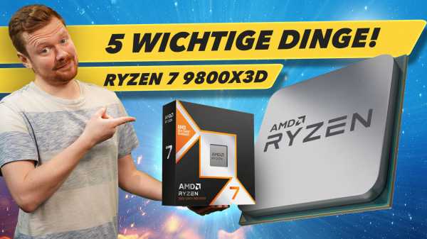 Image: Ryzen 7 9800X3D: 5 Dinge, die Sie unbedingt wissen mÃ¼ssen!