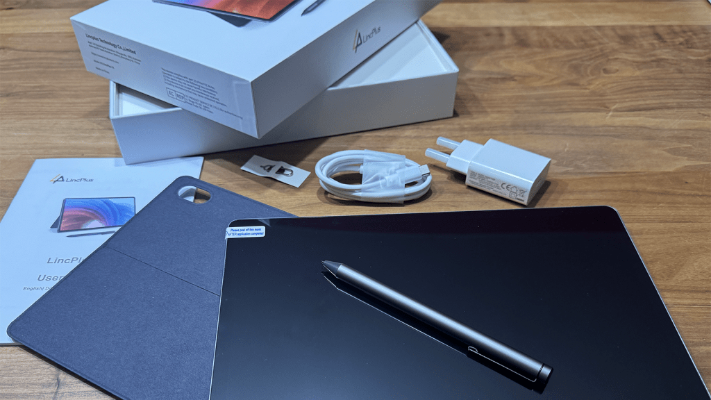 Image: LincPlus T4 im Test: GÃ¼nstiges Android-Tablet mit Stylus und Kickstand