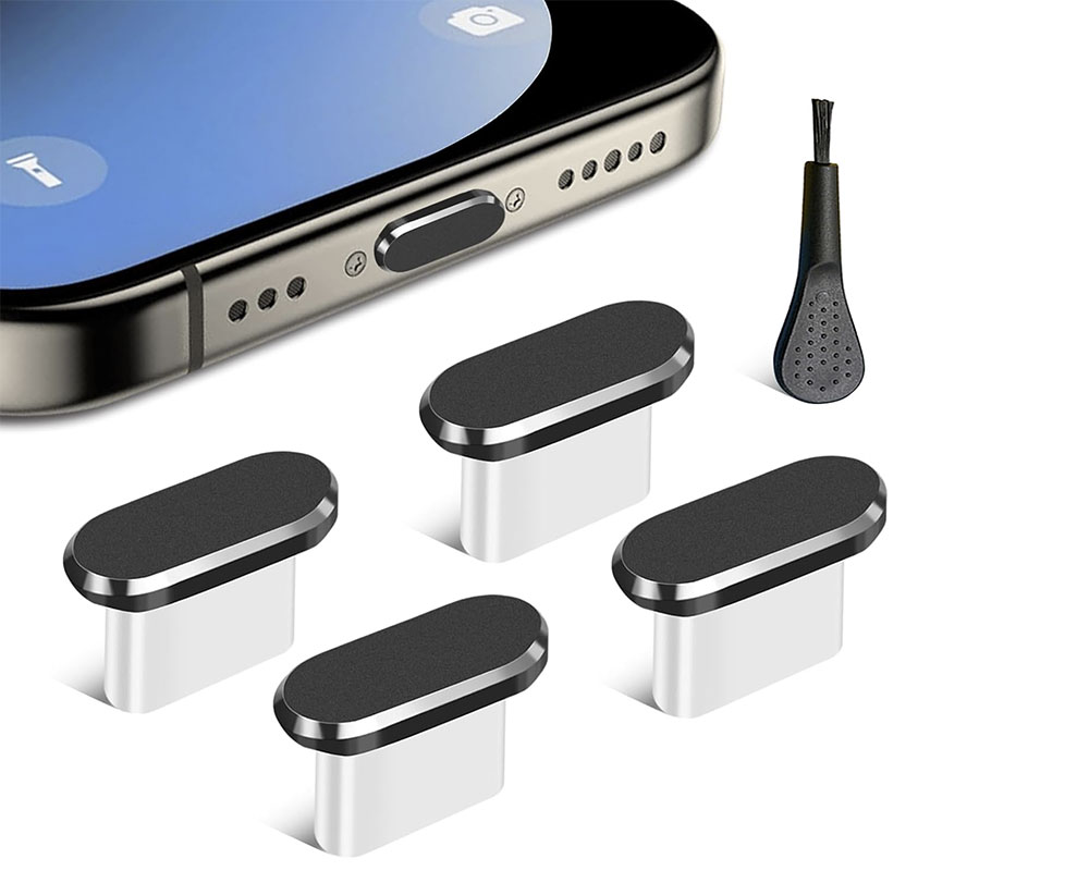 USB-C Dustproof Jack Cover for iPhone