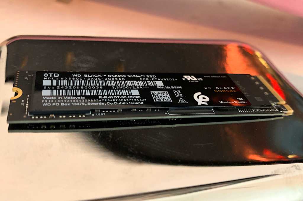 Image: WD SN850X 8TB SSD im Test: Schnellste NVMe-SSD aller Zeiten
