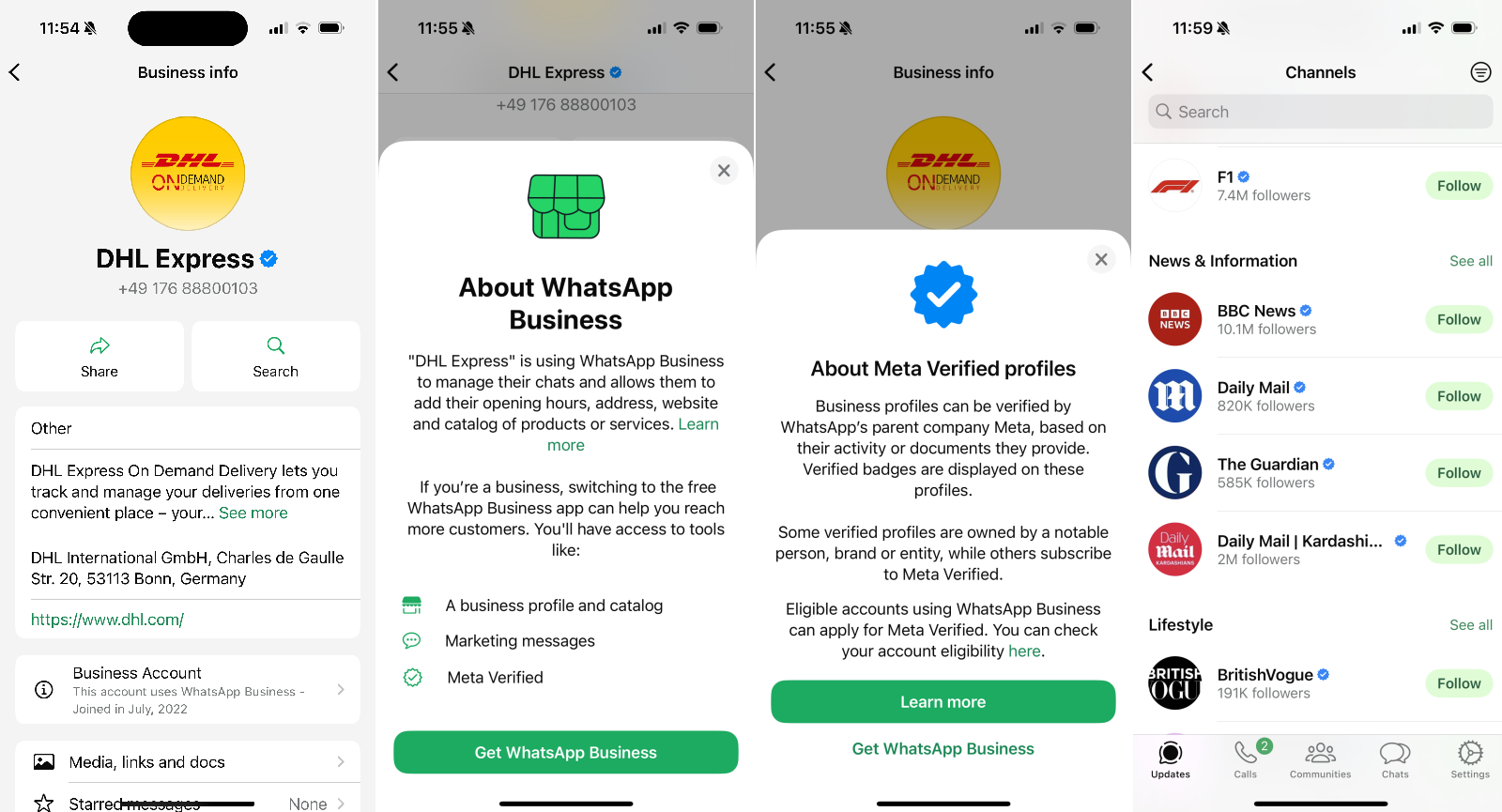 How to spot a fake WhatsApp account