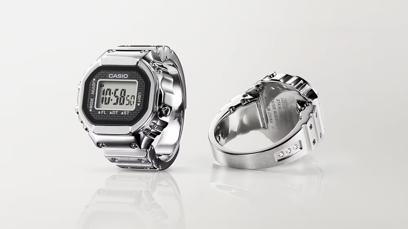 Casio’s first ‘smart ring’ is a wristwatch for your finger