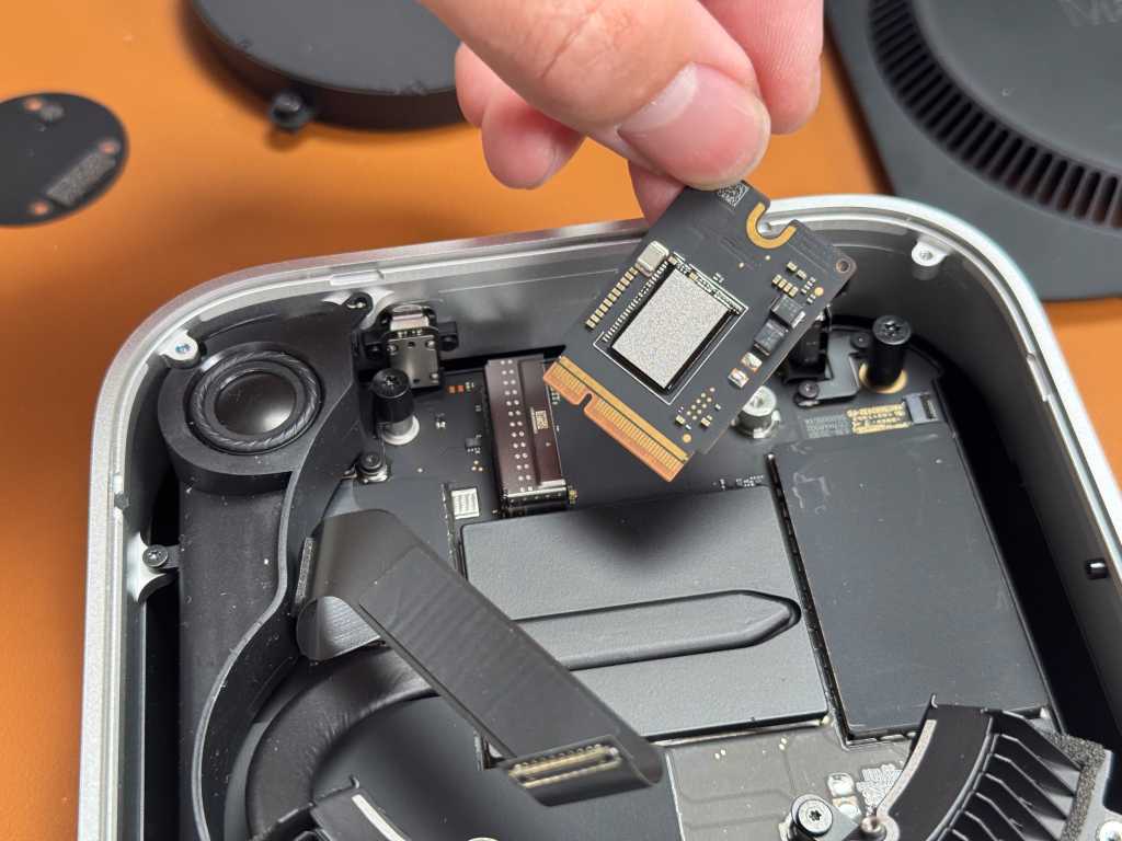 Image: Mac Mini M4: SSD austauschbar âÂ aber nicht so leicht