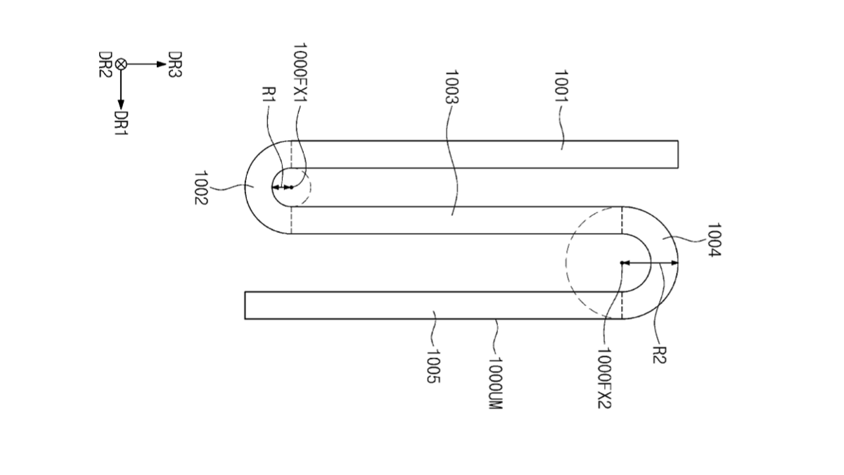 Samsung trifold patent