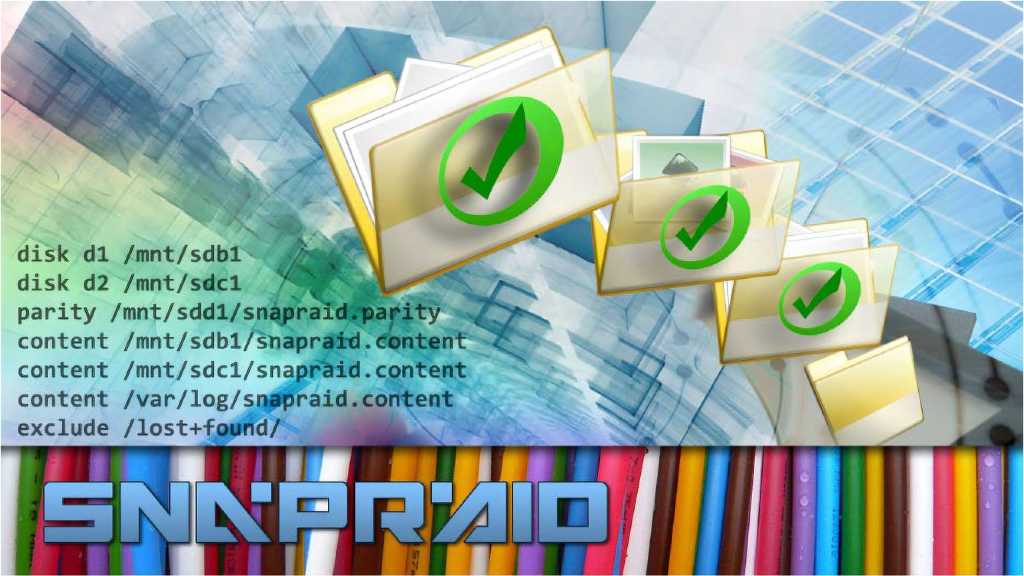 Image: Snapraid: So richten Sie den Festplattenverbund unter Linux ein