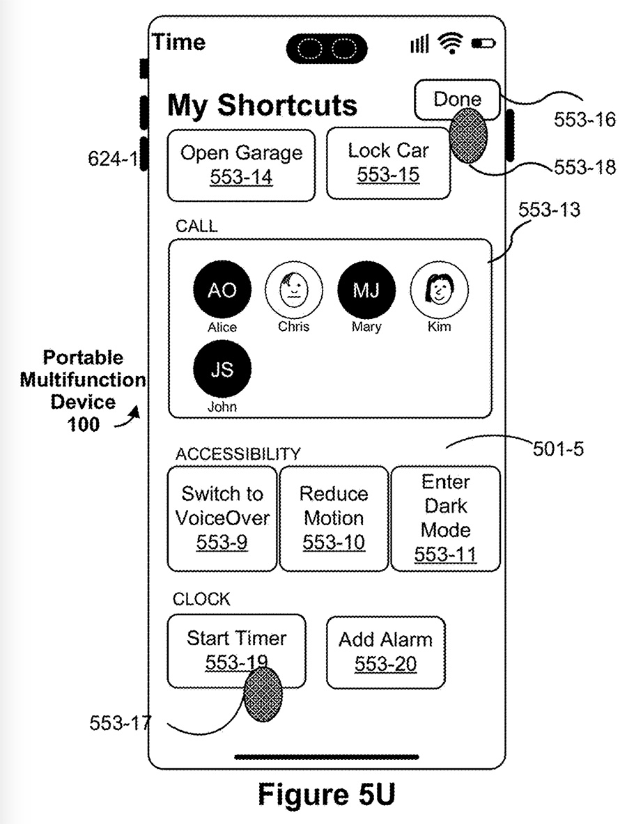 Apple patent: Multiple action buttons