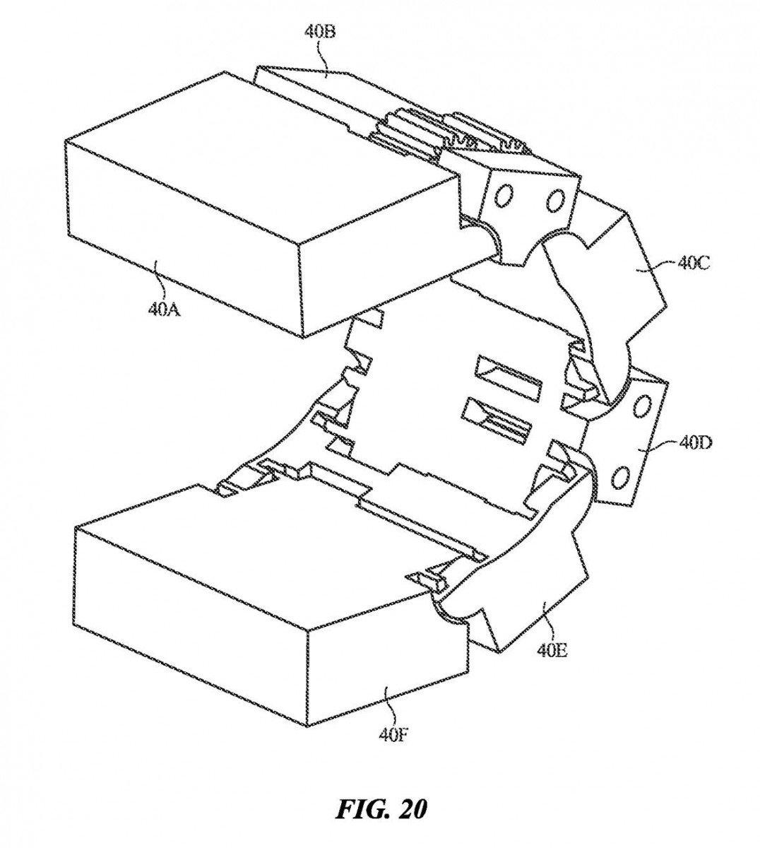 Apple s foldable hinge patent 4