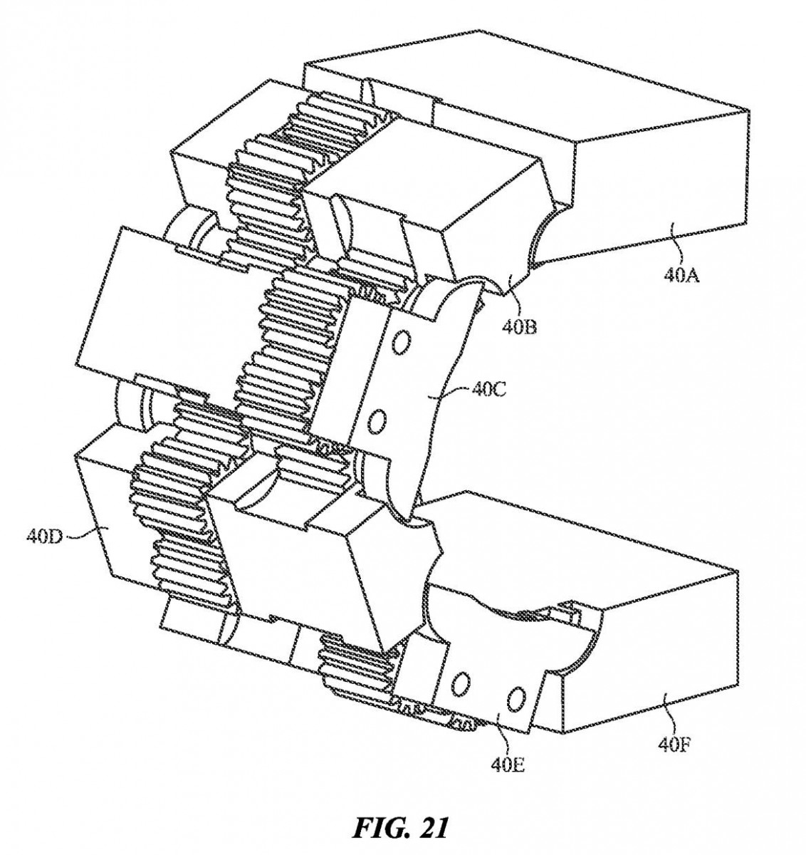 Apple s foldable hinge patent 5