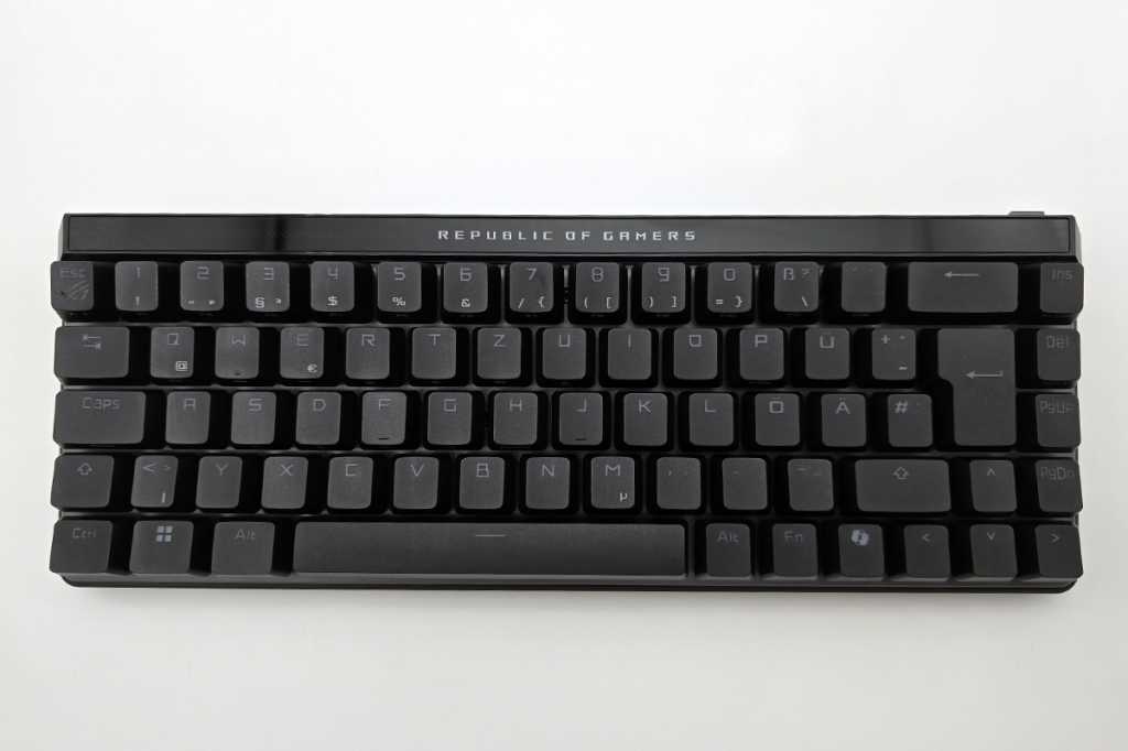 Image: Asus ROG Falchion Ace HFX im Test: Das kann diese High-End-Tastatur fÃ¼r Gamer