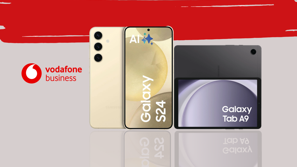 Image: Vodafone Business: Samsung Galaxy S24 mit Unlimited-Tarif und Tablet geschenkt