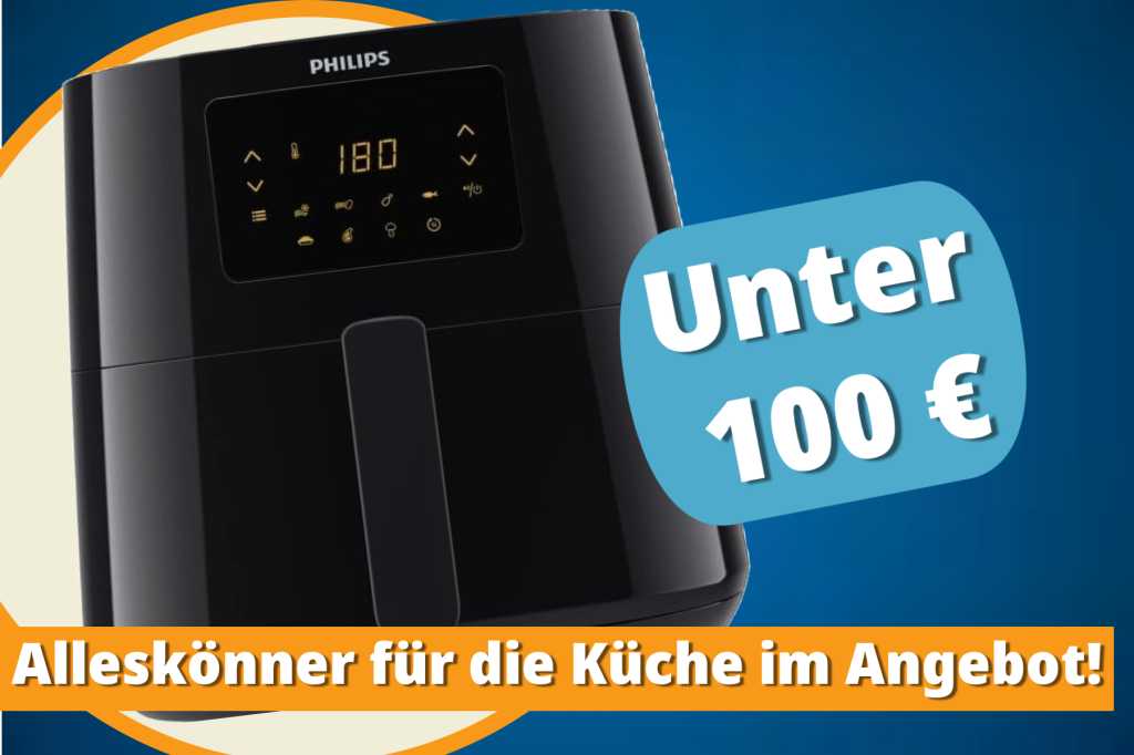 Image: Knusprige Pommes und saftiges HÃ¤hnchen im Handumdrehen â Philips Airfryer XL jetzt fÃ¼r nur 89 Euro sichern!