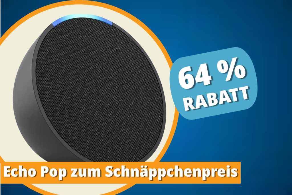 Image: Smarter Lautsprecher zum Hammerpreis: Amazon Echo Pop jetzt fÃ¼r nur 19,99 Euro!