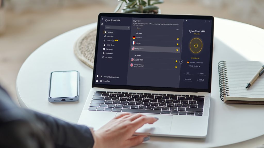 Image: Aktion von Cyberghost: VPN-Abo ab 2,61 Euro mit 45 Tagen RÃ¼ckgabegarantie