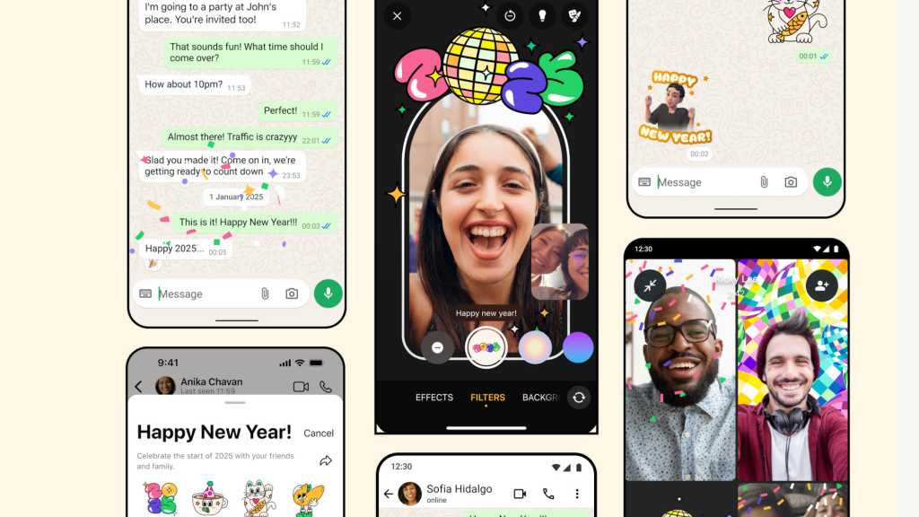 Image: Whatsapp: Coole Spezialeffekte fÃ¼r Silvester- und NeujahrsgrÃ¼Ãe