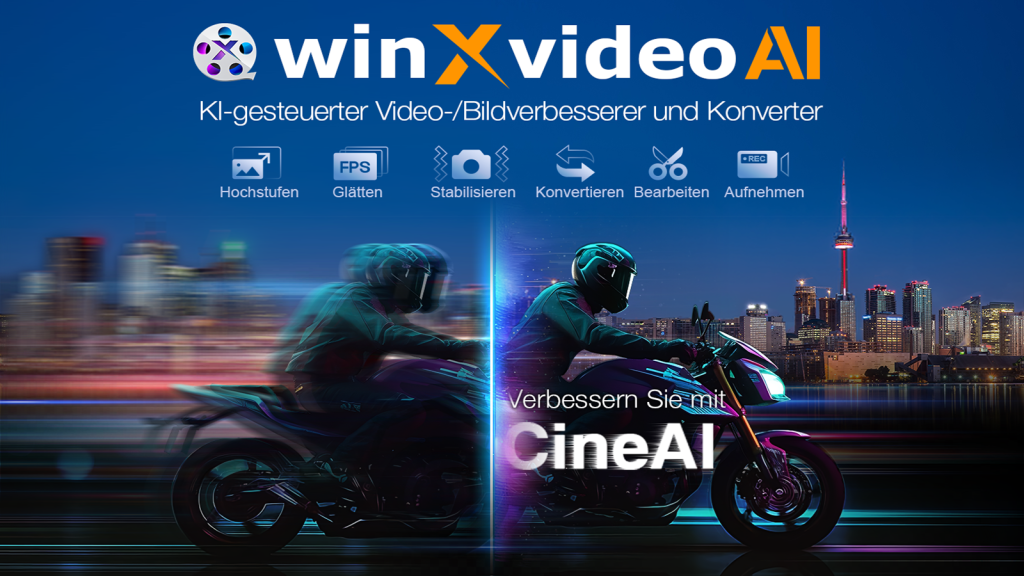 Image: Winxvideo AI: Video- und Foto-Optimierer & Konverter jetzt zum Jahresbestpreis