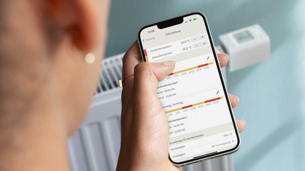 Image: Fritz App Smart Home steuert jetzt HeizkÃ¶rperthermostat Fritz Dect 302