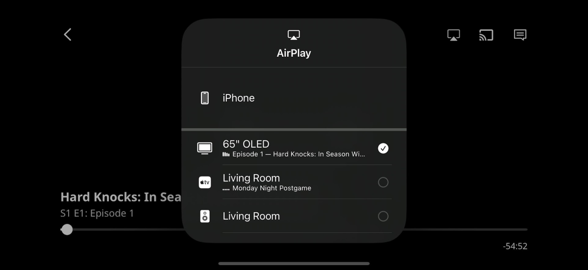 AirPlay to a Samsung TV