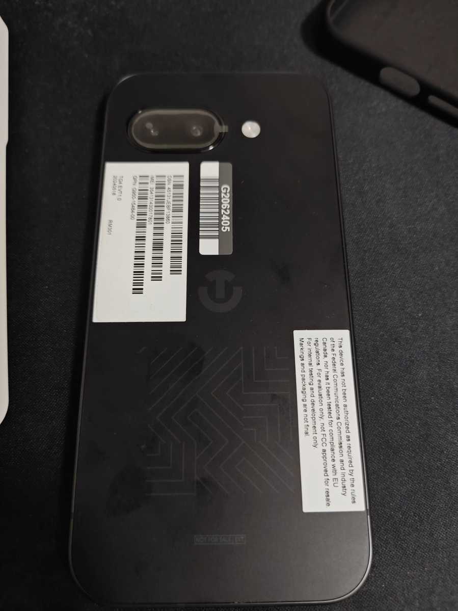 pixel 9a leaked real life photo