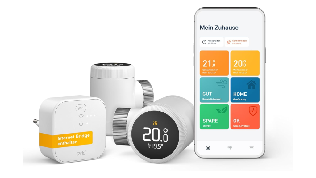 Image: Energie sparen mit Stil: Tado Smartes Thermostat X Starter Kit im Angebot