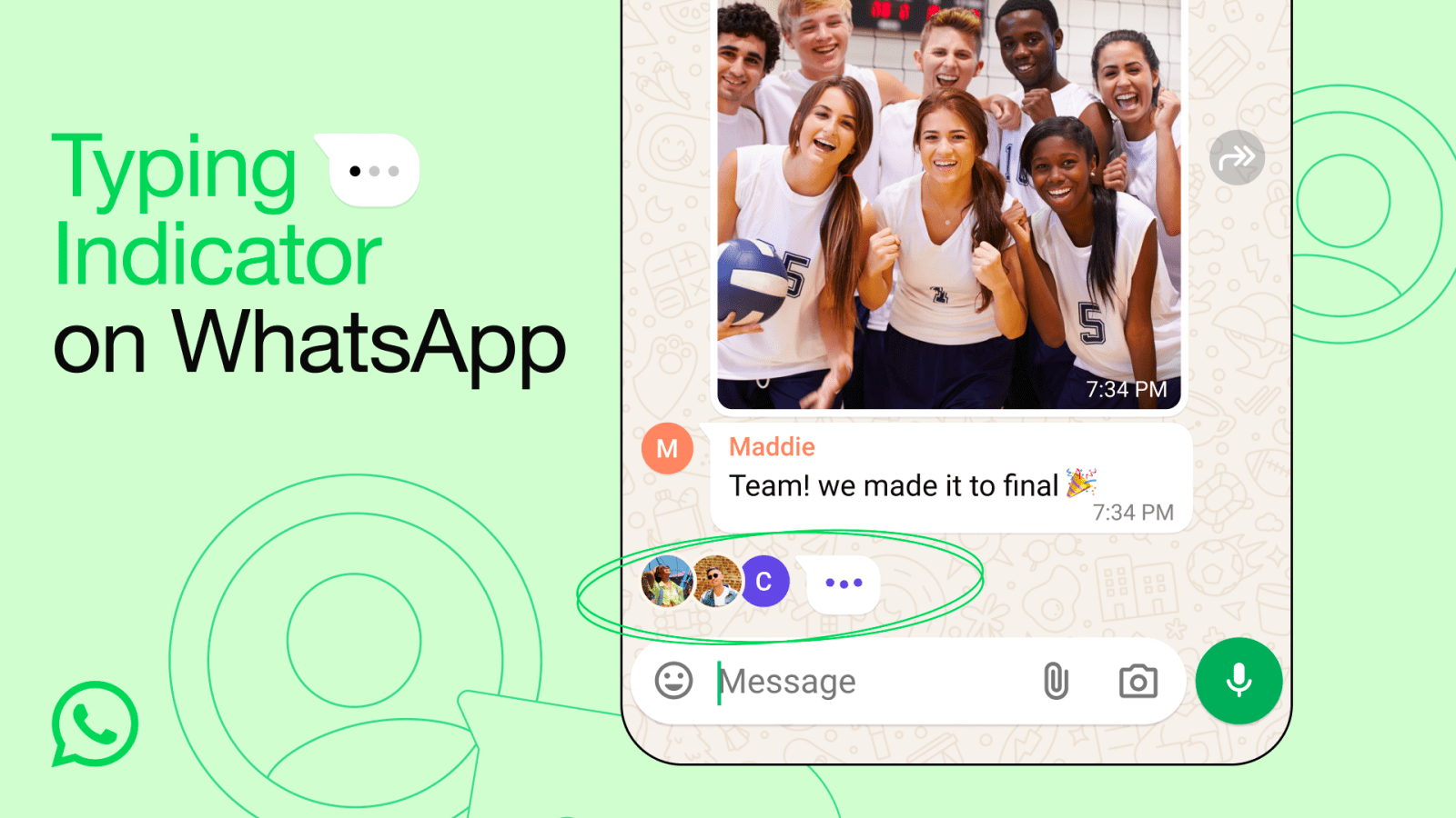 WhatsApp упрощает отслеживание того, что кто-то печатает