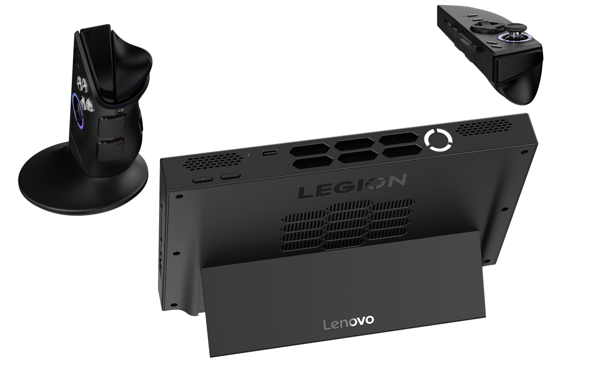 Back detachable controllers Legion Go 2