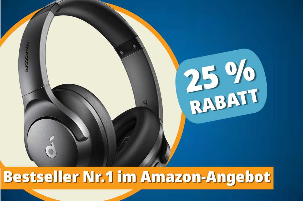 Image: Meistverkaufter Noise-Cancelling-KopfhÃ¶rer bei Amazon â Soundcore Q20i jetzt reduziert!