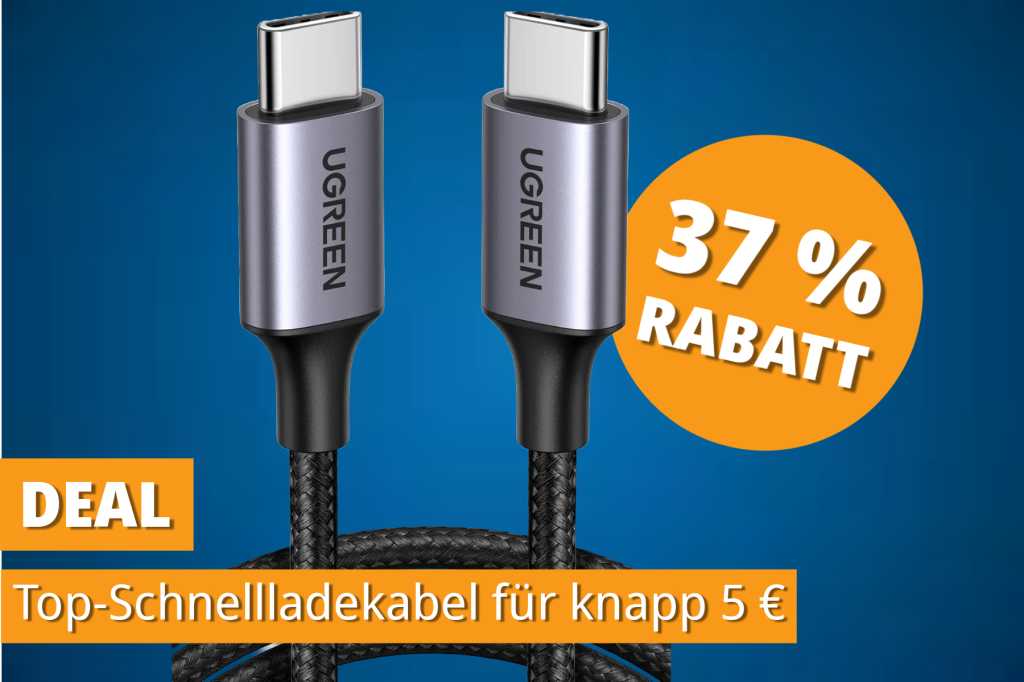 Image: Schnell, stabil, reduziert: Ugreen USB-C-Kabel jetzt 37 Prozent gÃ¼nstiger!