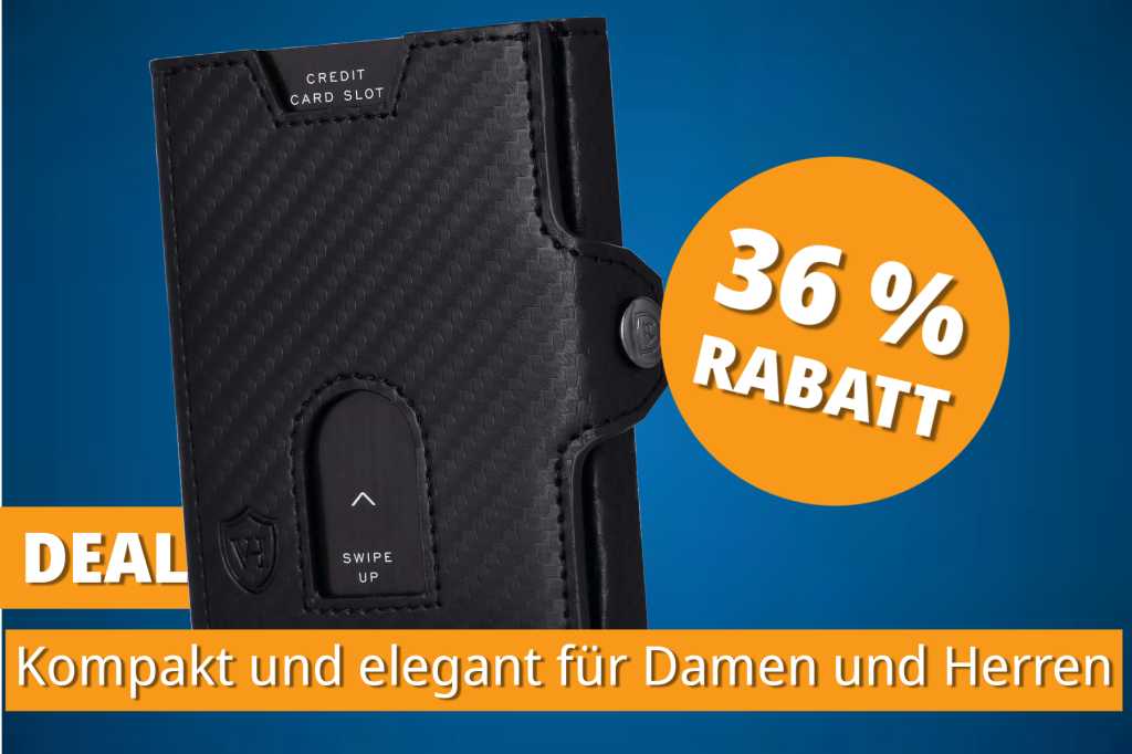 Image: Doppelter Rabatt: Dieses elegante Slim Wallet dominiert gleich zwei Bestseller-Kategorien