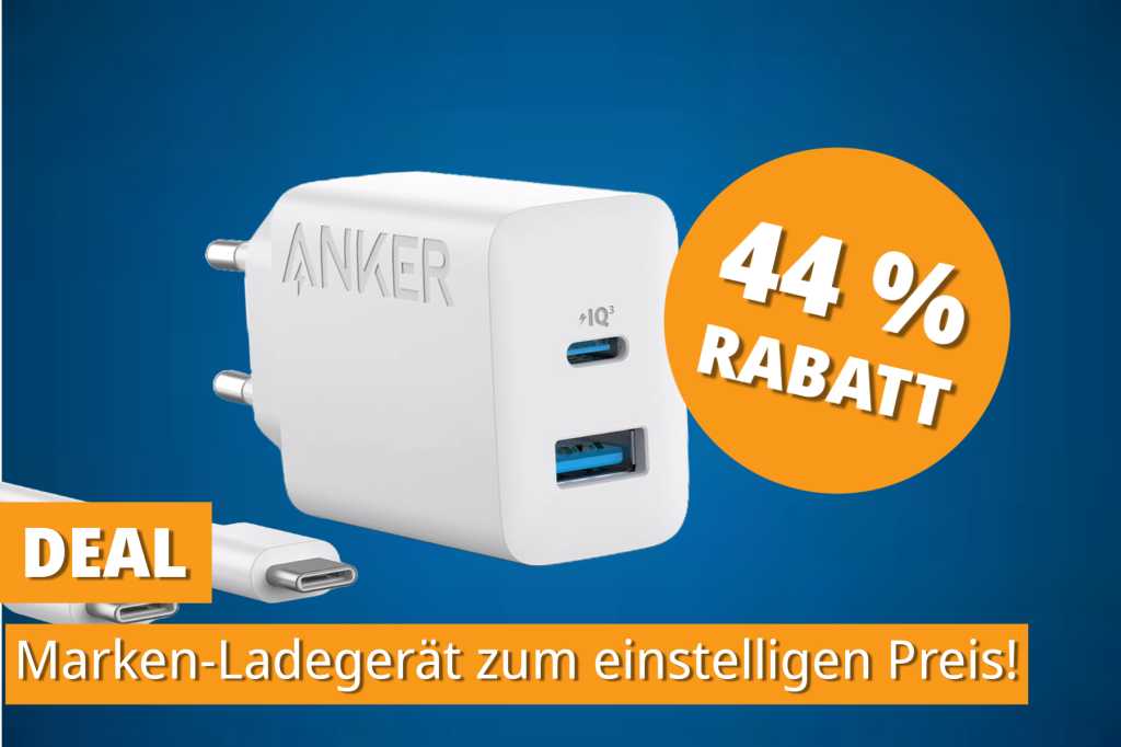 Image: Schnell und unschlagbar gÃ¼nstig: Anker 20W Dual-LadegerÃ¤t fÃ¼r unter 10 Euro erhÃ¤ltlich