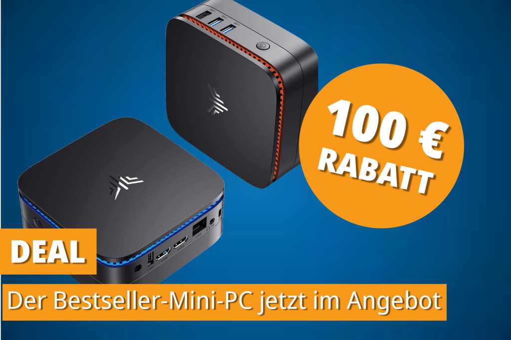 Image: Kein Witz: Amazon-Bestseller Nr. 1 unter den Mini-PCs jetzt 100 â¬ gÃ¼nstiger