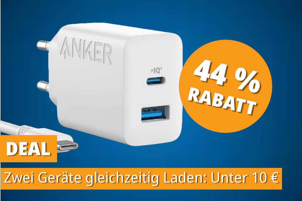 Image: Nur 9,99 Euro: Bestseller Nr. 1 bei den LadegerÃ¤ten von Anker jetzt im Angebot!