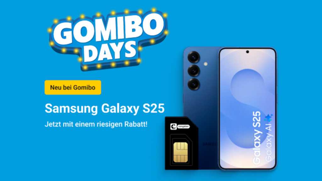 Image: Samsung Galaxy S25 fÃ¼r nur 129 Euro â jetzt bei Gomibo mit Congstar-Tarif sichern