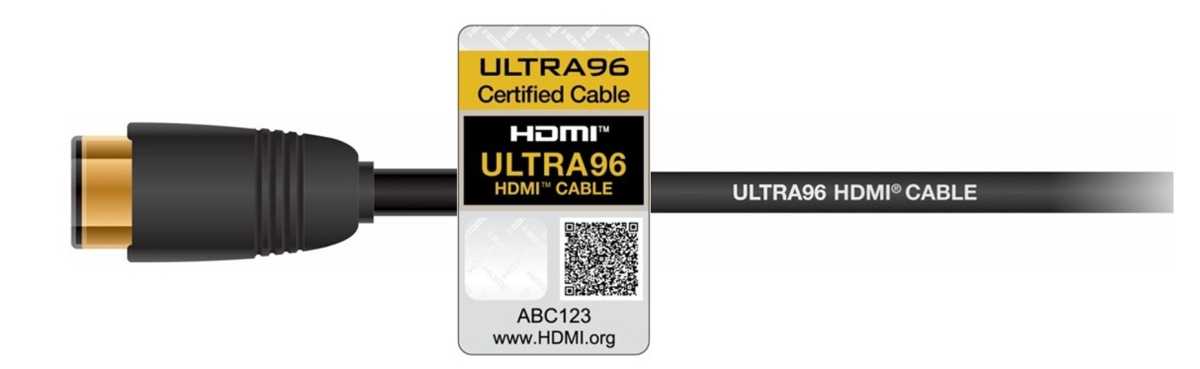 HDMI 2.2 Ultra96 cable