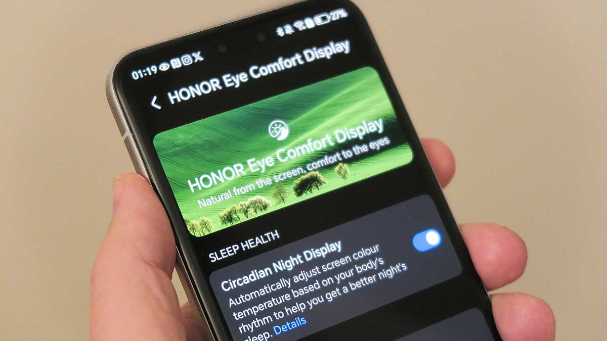 Honor Magic 7 Pro review eye care