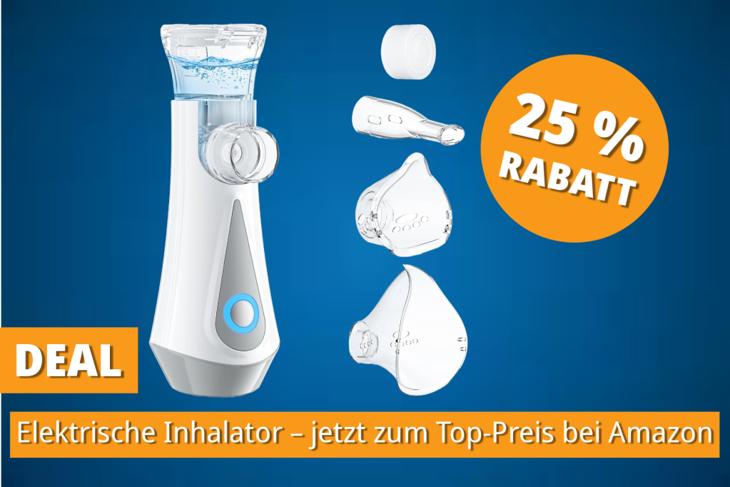 Image: Das braucht jeder im Winter: Meistverkaufter elektrischer Inhalator fÃ¼r unter 40 Euro bei Amazon