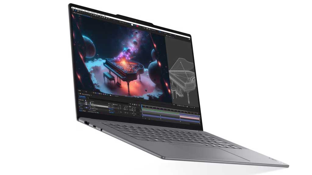 Image: Lenovo Yoga Slim 7 15ILL9 im Test: Laptop fÃ¼r anspruchsvolle KI-Aufgaben