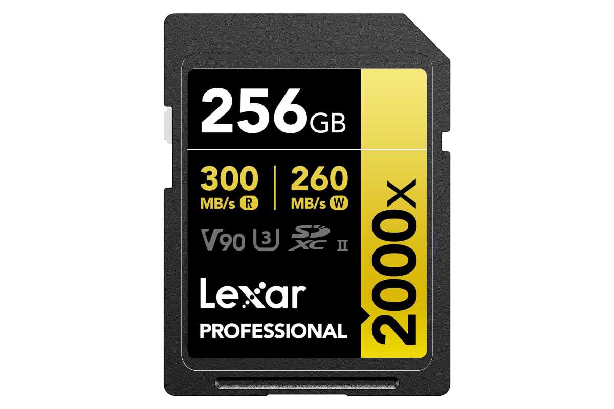 Lexar Professional 256GB SDXC Card