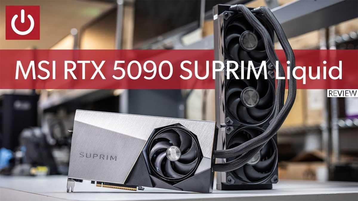 MSI RTX 5090 Suprim Liquid Graphics Card