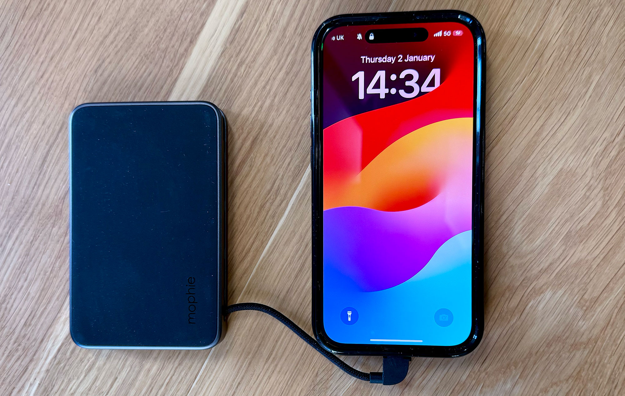 Mophie Powerstation Plus Mini 5K – Best slim power bank with USB-C cable