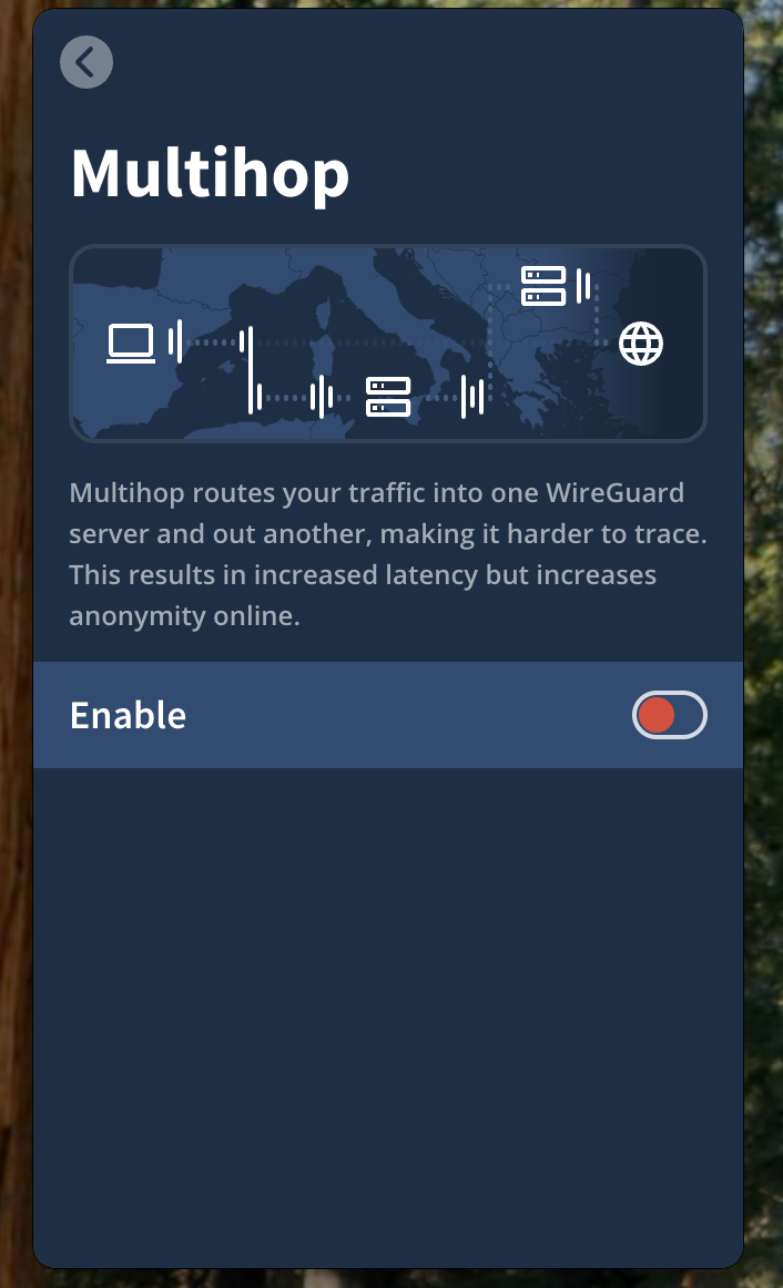 Mullvad VPN Multihop