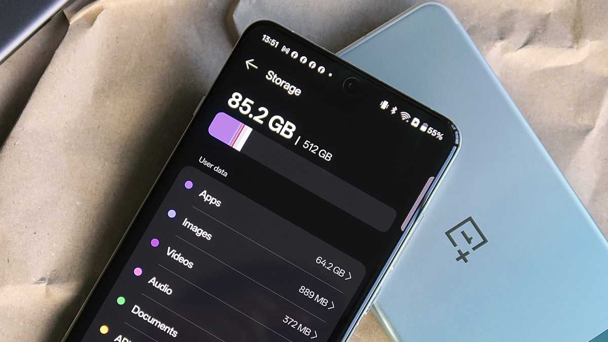 OnePlus 13 review storage