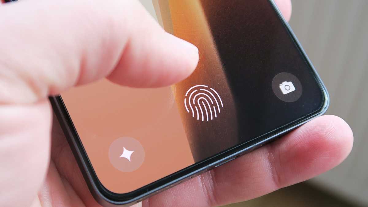 OnePlus 13R review fingerprint sensor